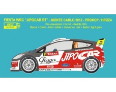 Decal – Ford Fiesta WRC - Rallye Monte Carlo 2012 – Prokop